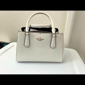 Beautiful white cross body bag